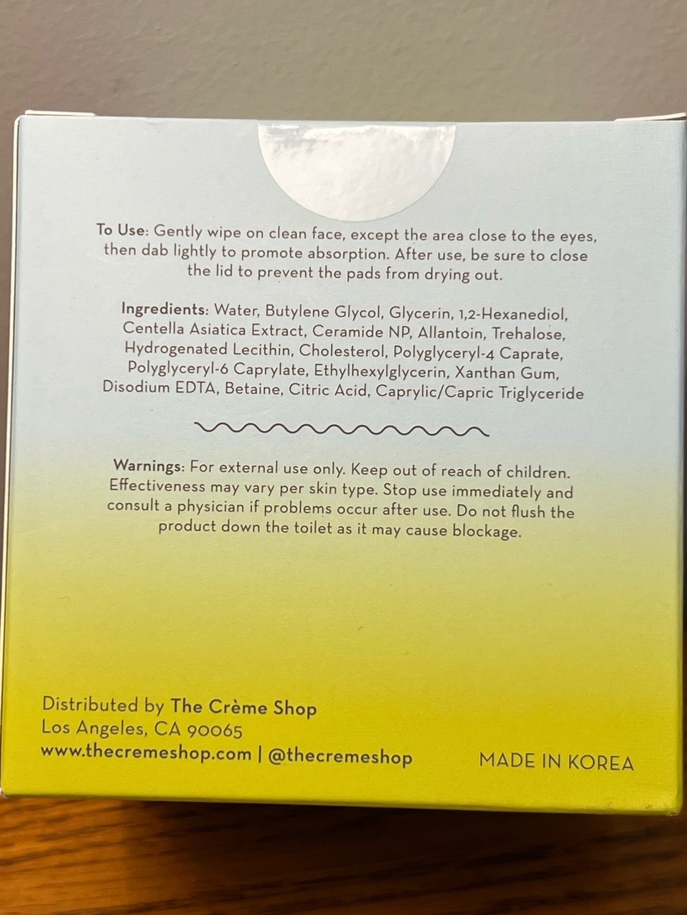 Centella Relief Toner Pads - Picture 2 of 2